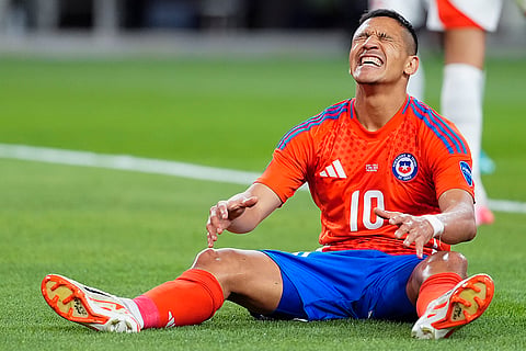Chile's Alexis Sanchez 